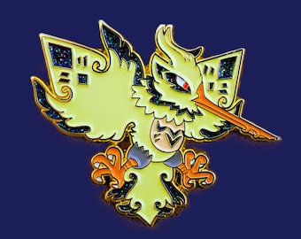Legendary Birds Pokémon Pin Set - Articuno, Zapdos & Moltres Enamel Pins