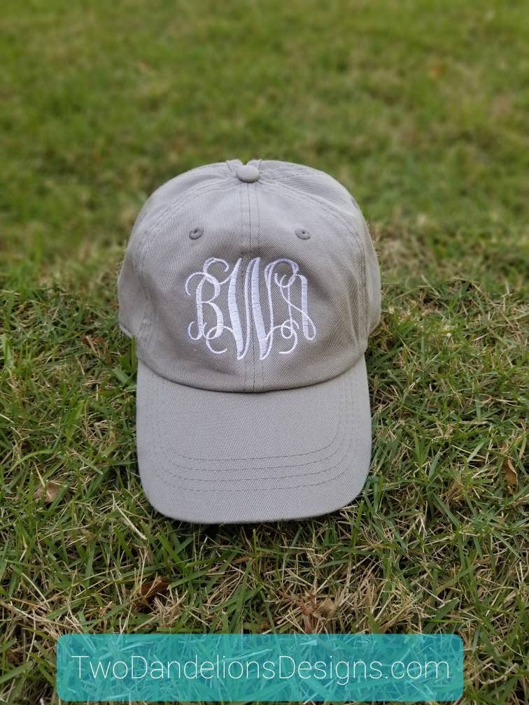 Adult Monogram Ponytail Hat, Monogram Ponytail Hat, Ponytail Hat, Beach Hat, Lake Hat, Gifts for Her, Monogram Accessories