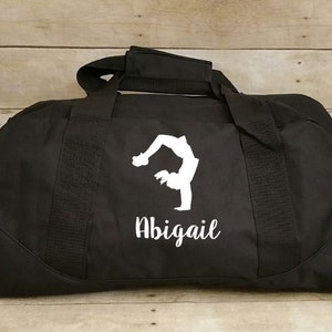 Personalisierte GROßE Duffeltasche. Tanzgruppe, Tanztasche, Hip Hop Tasche, Tumbling Dance Geschenk, personalisierte Duffeltasche, Duffel bag