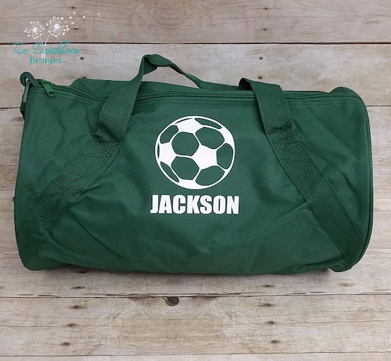 Personalized SOCCER Duffel gym Bag. Soccer Team Soccer Bag