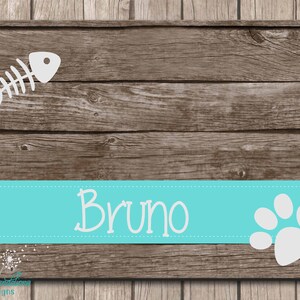 Personalized Pet Placemat. pet accessories Pet Bowl Mat, cat placemat, cat bowl mat, personalized pet mat, washable cat mat