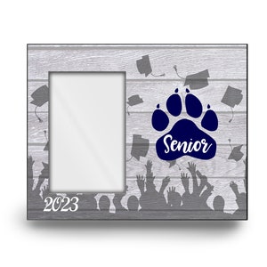 Custom senior picture frame, graduation picture frame, senior year, 2023