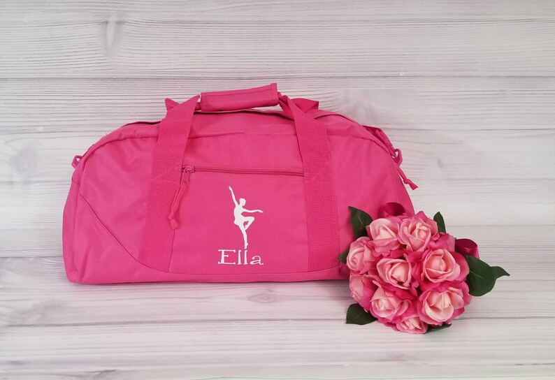 Personalized BALLET LARGE Duffel Bag. Dance Team Dance Bag Etsy