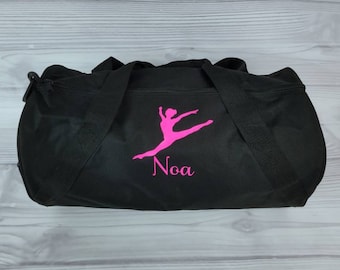 Personalized BALLET or Contemporary Duffel/Gym Bag. Dance bag, ballet bag, dance team, dance gift