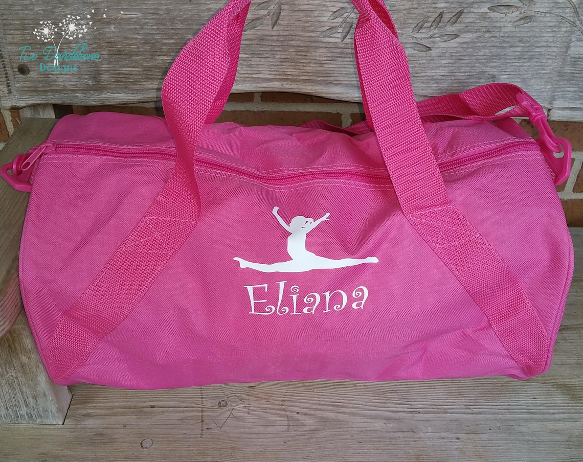 Personalized GYMNASTICS Duffel/gym Bag. Gym Bag Gymnastics Etsy