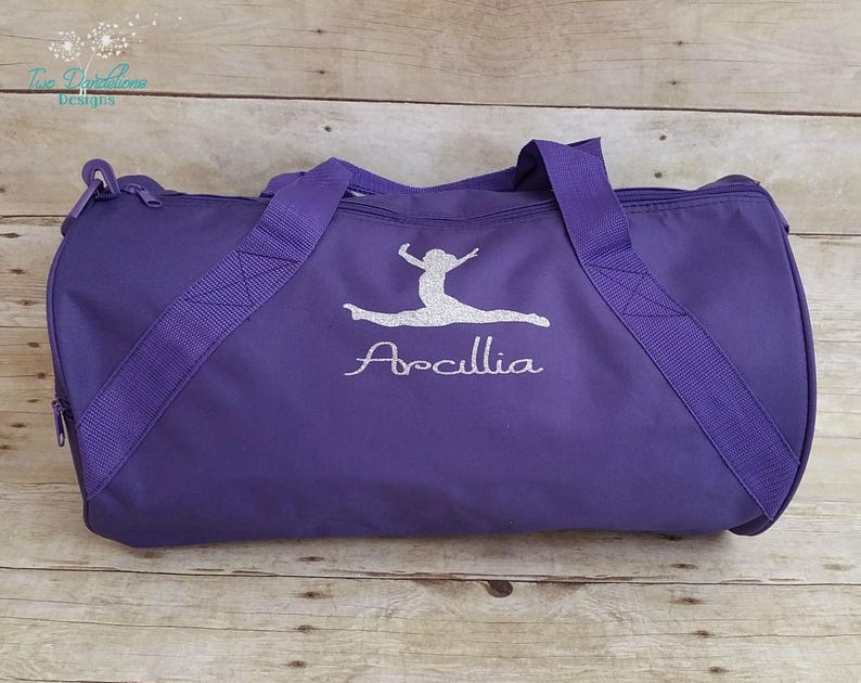 Personalized GYMNASTICS Duffel/gym Bag. Gym Bag Gymnastics Etsy