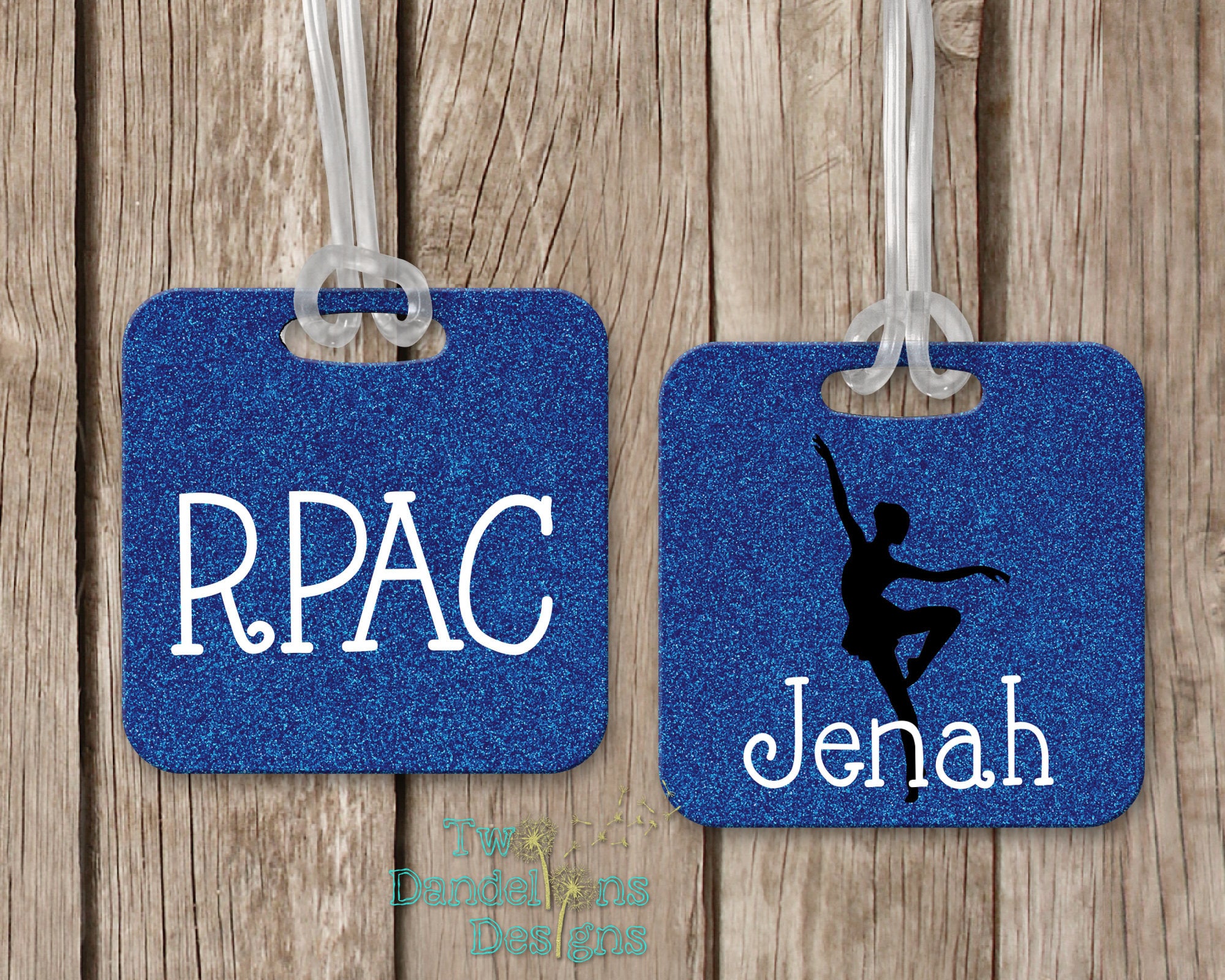 Personalized Dance Bag Tag. Custom Luggage Tag Dance Tag Etsy