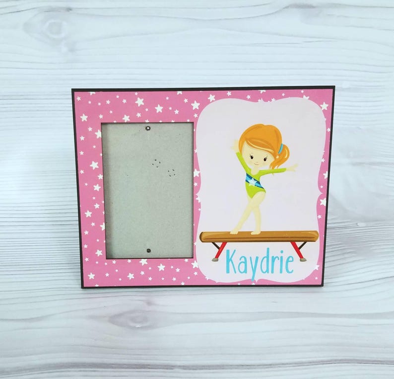 Personalized Gymnastics Picture Frame. Gymnastics Picture | Etsy