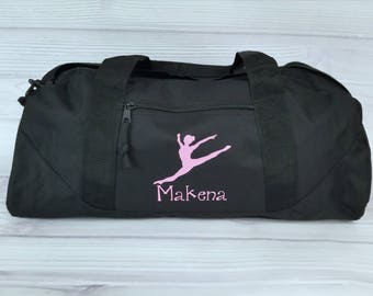 Personalized BALLET / CONTEMPORARY LARGE Duffel Bag. dance team, dance bag, ballet bag, dance gift, personalized duffel bag, duffel bag
