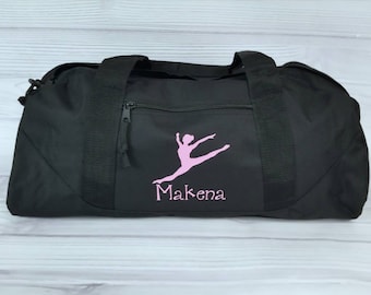 Personalized Ballet Duffel Bag, Dance Team Gift, Large 23.5"