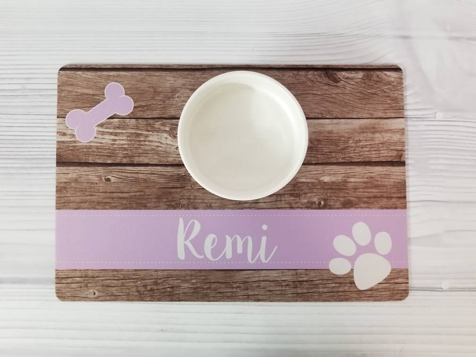 Personalized Pet Placemat. Pet Accessories Pet Bowl Mat Dog Etsy