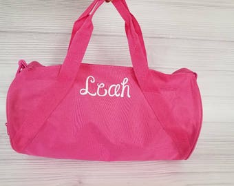 Personalized Duffel Gym Bag, Monogrammed Sports Bag