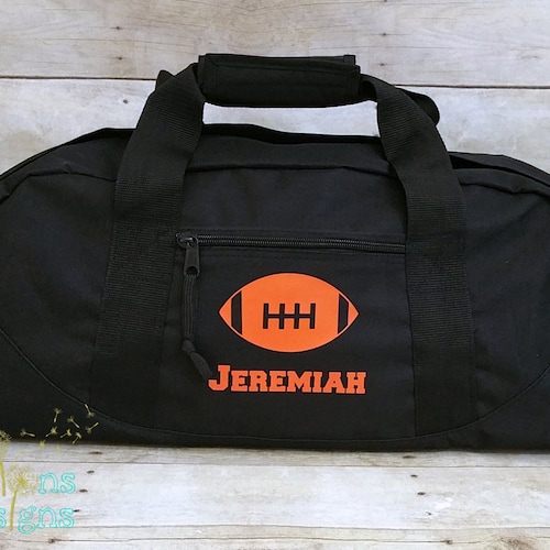 Personalized FOOTBALL LARGE Duffel Bag. Personalized Football Etsy