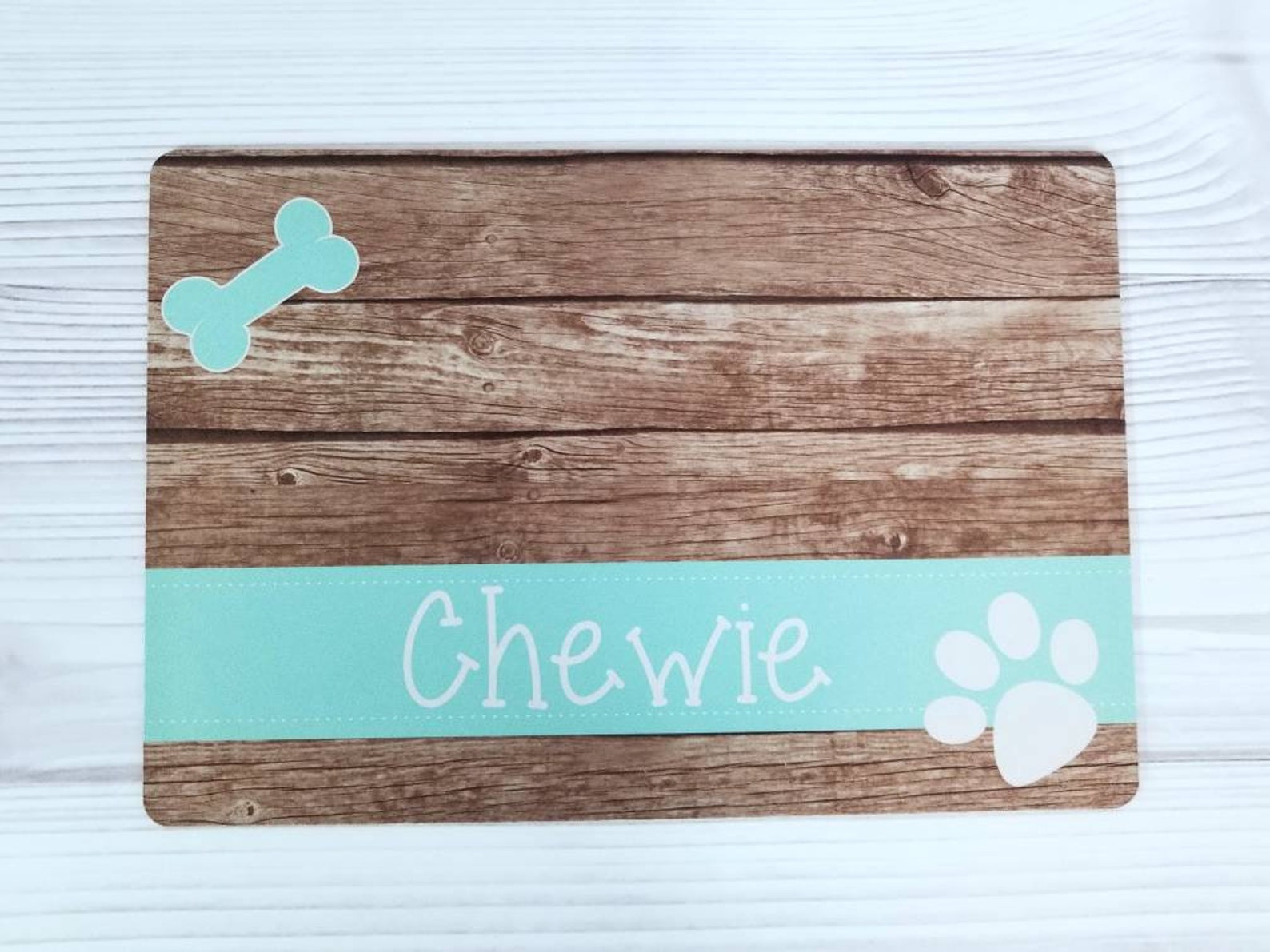 Personalized Pet Placemat. Pet Accessories Pet Bowl Mat Dog Etsy