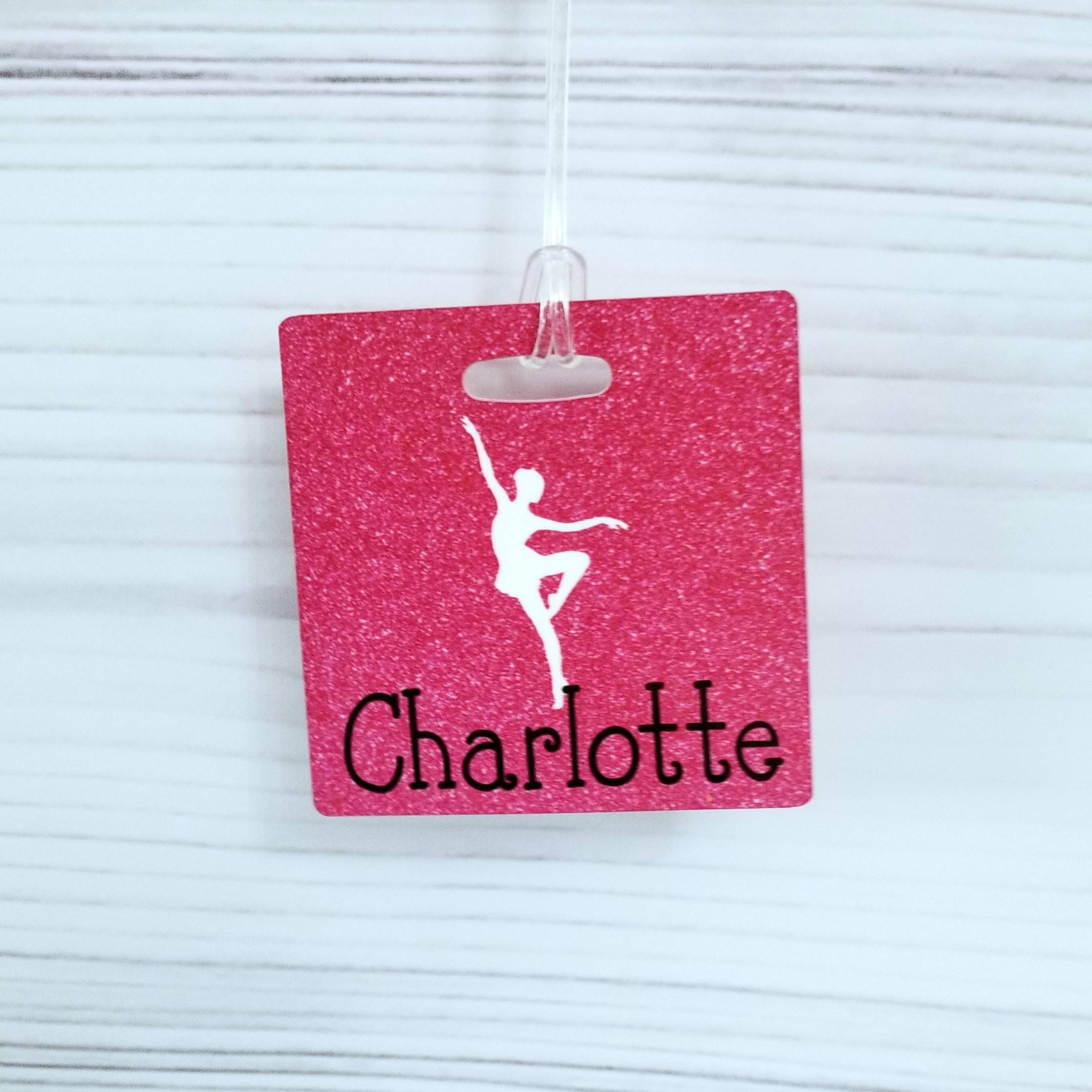 Personalized Dance Bag Tag. Custom Luggage Tag Dance Tag Etsy