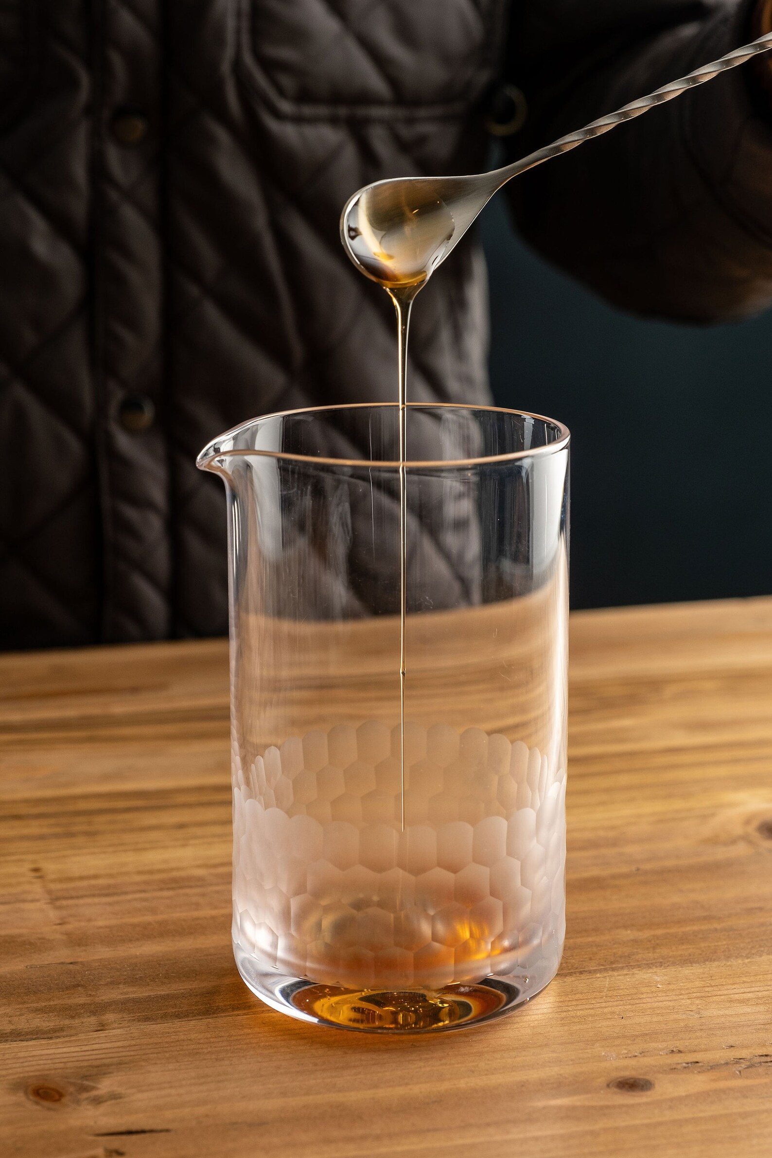 Cocktail Mixing Glass Crystal Glass Handblown Plain and Etsy