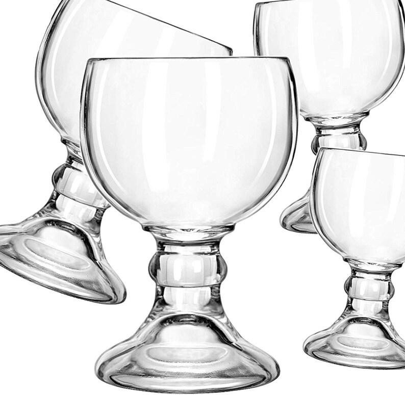 Schooner Beer Glasses Set of 4 21ounce Large Margarita Etsy