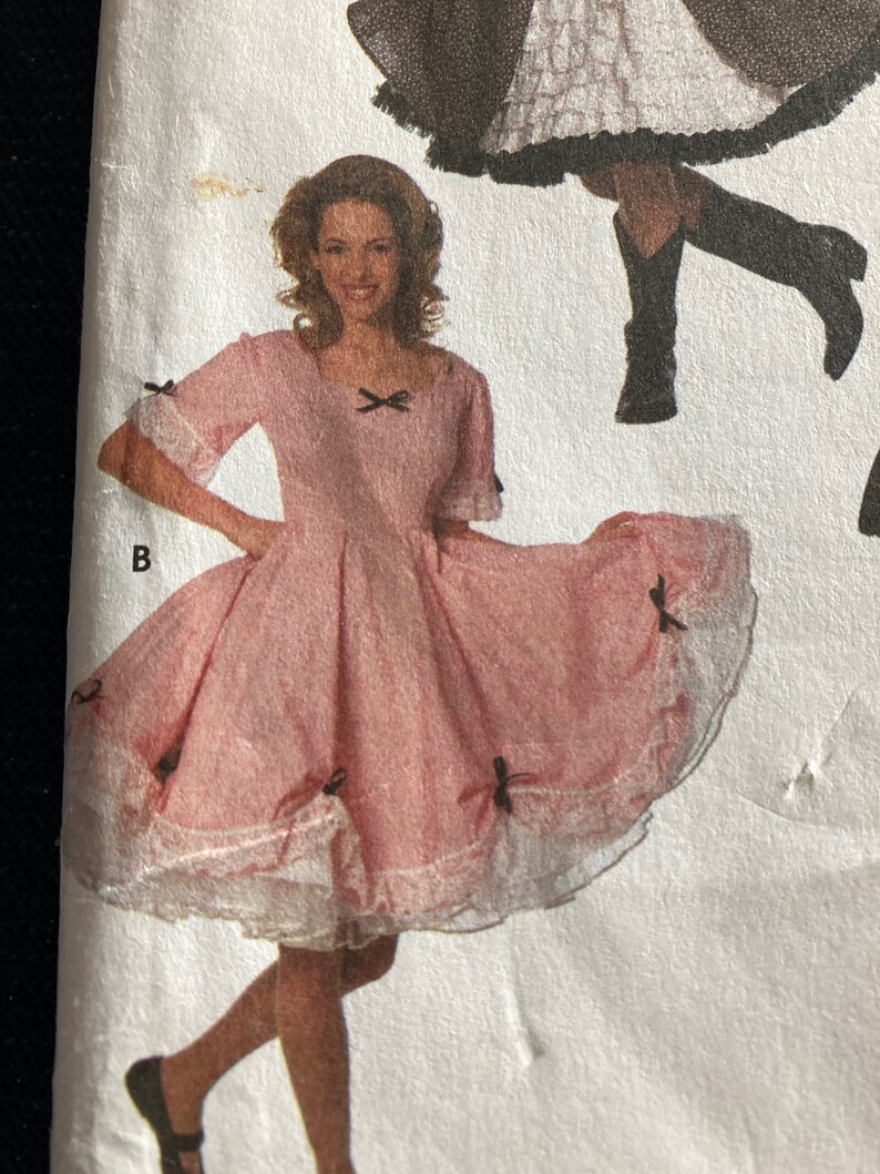 NEW Simplicity 7719 Sewing Pattern Square Dance Line Danicing Dresses