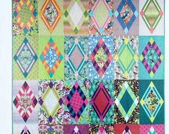 Rise and Shine Quilt Kit - Moon Garden Collection by Tula Pink