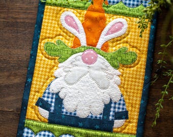 Hoppy Gnome Mug Rug Kit by The Whole Caboodle