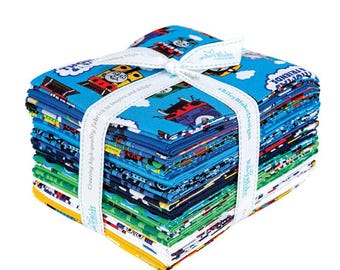 Thomas and Friends: All Aboard - Fat Quarter Bundle (18 pcs) by Riley Blake