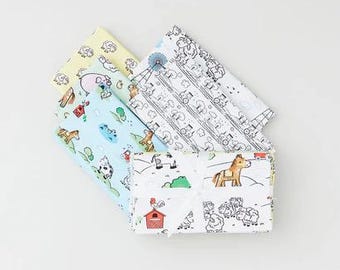 Cuties on the Farm Favorites 5 Piece Fat Quarter Bundle