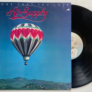 air supply lp the one that you love   vg+/m-