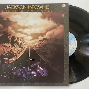 jackson browne lp running on empty    1977   vg+/m-