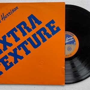 george harrison lp extra texture.   vg+/m-  italian import