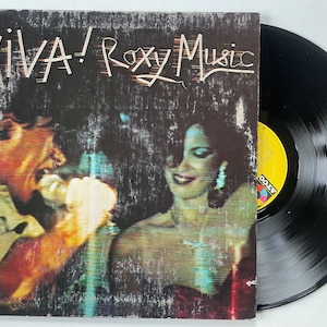 roxy music lp viva!      vg/vg+