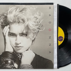 madonna lp  madonna   1983   vg+/m-