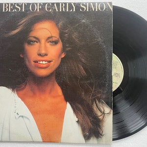 carly simon lp best of carly simon    vg+/vg+