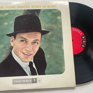 frank sinatra 2lp frank sinatra story in music   vg+/m-