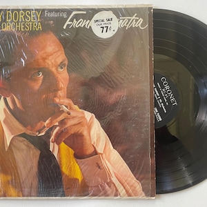 frank sinatra lp tommy dorsey and his orchestra  m-/vg+