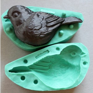 Moule en silicone / Oiseau 3D / Fondant de décoration de gâteau Sugarcraft / Moule en fimo