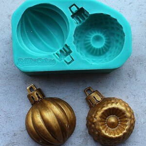 Silicone Mould / Christmas decoration 4 / Christmas / Sugarcraft Cake Decorating Fondant / fimo mold