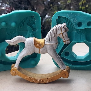 3D Silicone Mould Rocking horse