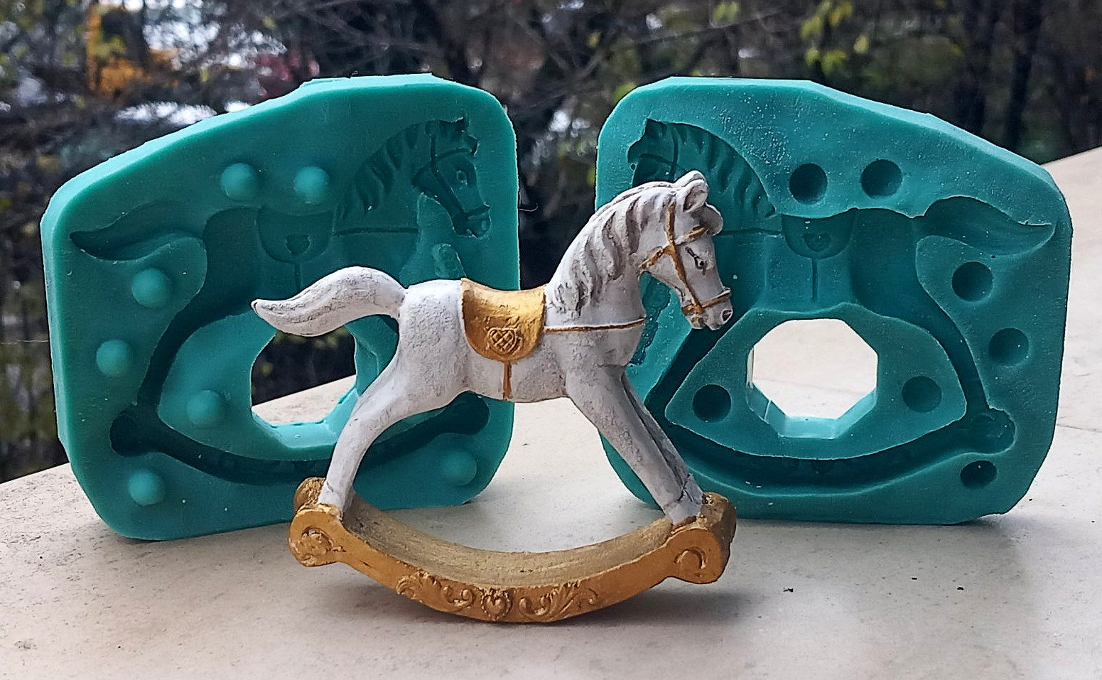 3D Silicone Mould Rocking horse