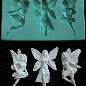 Silicone Mould Faeries Sugarcraft Cake Decorating Fondant / fimo mold