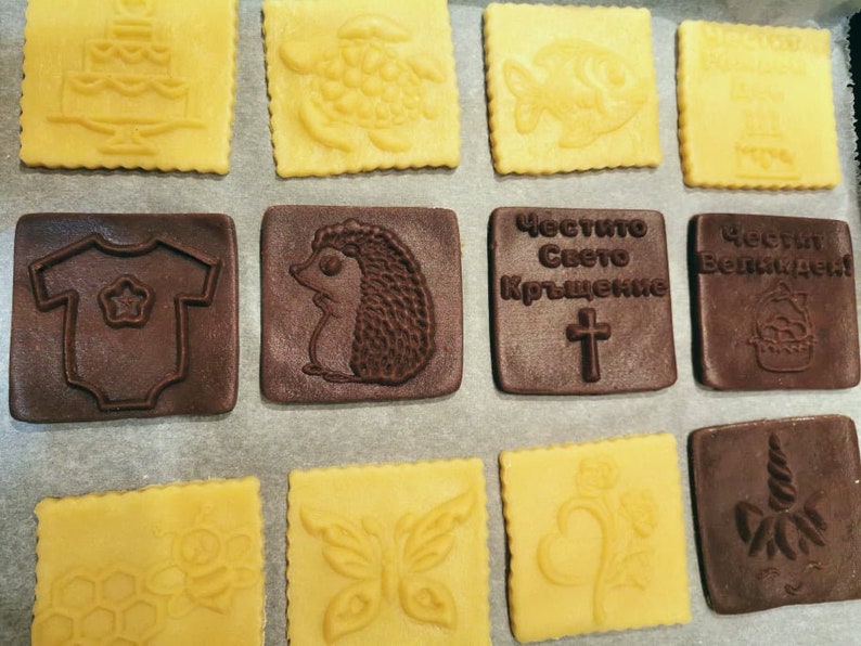 Wooden Mold Cookie Stamp Biscuit Stamp Cookie Mold Cake Etsy