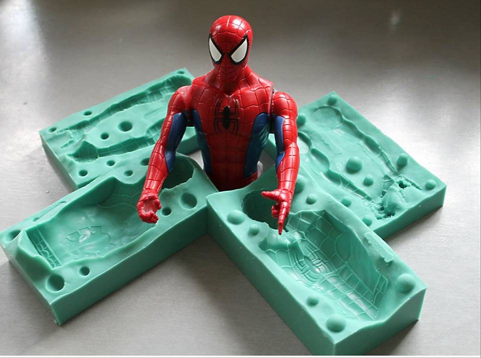 Marvel Spider-Man Soap Bar Tray Red Collectible