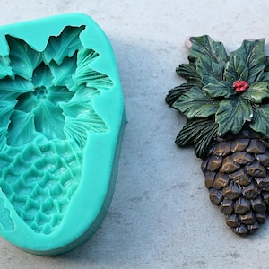 Silicone Mould Christmas pine cone