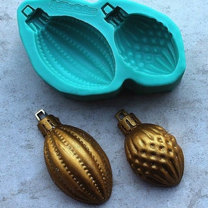 Silicone Mould / Christmas decoration 3 / Christmas / Sugarcraft Cake Decorating Fondant / fimo mold