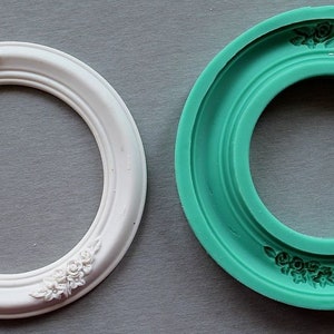 Silicone Mould Big frame circle Sugarcraft Cake Decorating Fondant / fimo mold