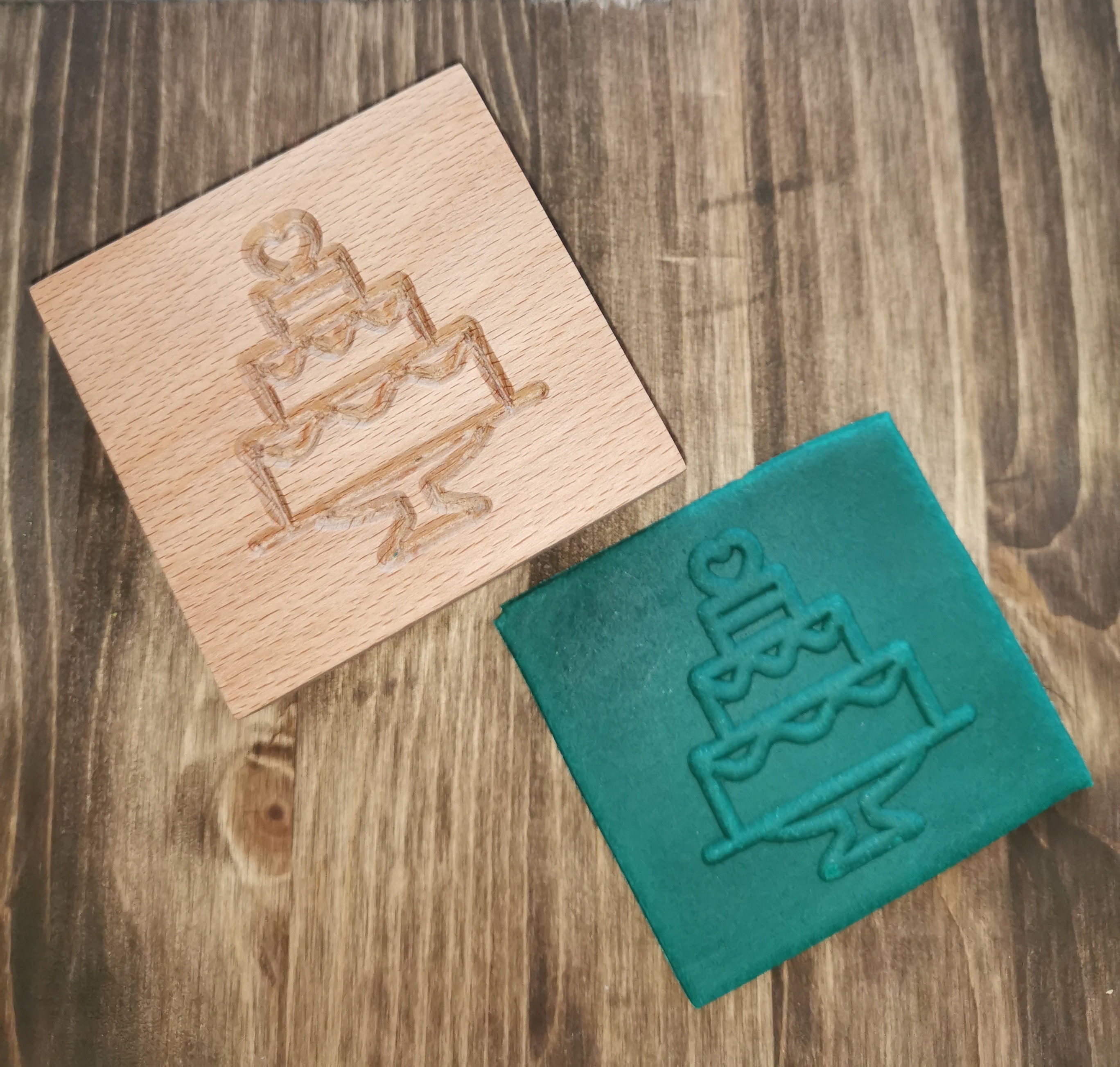 Wooden mold Cookie stamp Biscuit stamp Cookie mold Cake Etsy