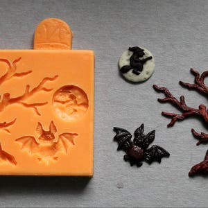 Silicone Mould  HALLOWEEN by DOMOZETOV ART