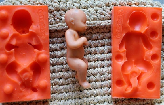 Silicone Mould 3D BABY Sugarcraft Cake Decorating Fondant Fimo Mold Etsy Canada
