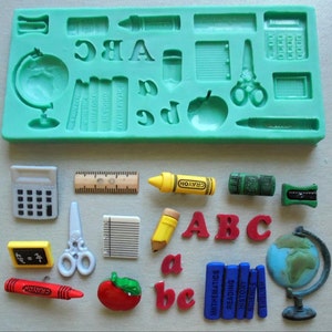 Silicone Mould  SCHOOL