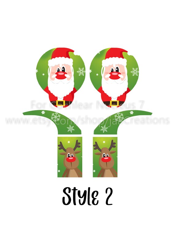 Holiday Cochlear Nucleus 7 Sticker