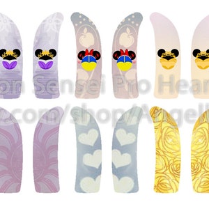 Oticon Sensei Pro - Princesses Hearing Aid Stickers